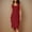 Red, variant on TMOYZQ Womens Tank Dress Summer Scoop Neck Ribbed Sleeveless Bodycon Mini Slim Fitted Midi Dresses