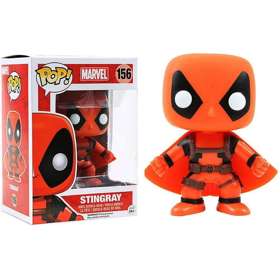 Funko POP Marvel Vinyl Bobble Head Stingray 4 inch Hot Topic Exclusive