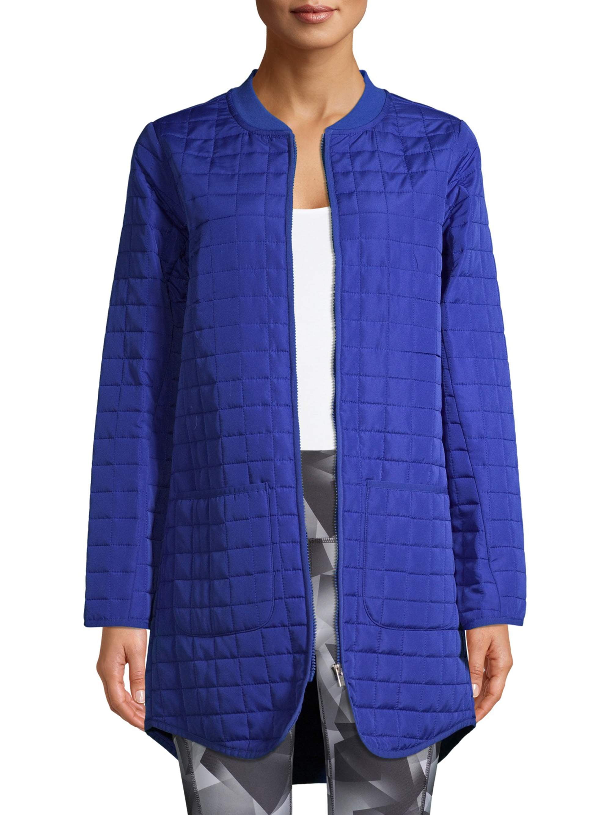 Athletic Works Athletic Works Women's Quilted Tunic Jacket Walmart
