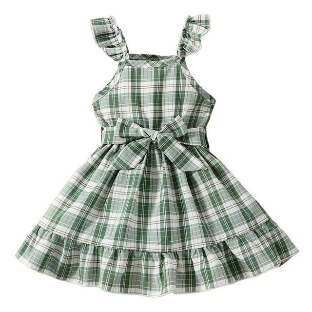 Robes pour Fillette Robe Décontractée pour Filles Robe d'Anniversaire pour Filles Robe Chic pour Filles Robes pour Bébé 3-4 Ans
