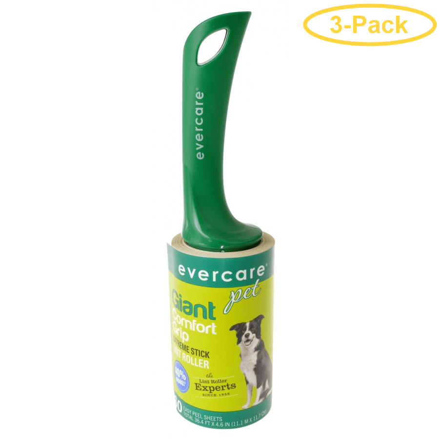 Evercare Giant Pet Hair Roller Giant Lint Roller (60 XLarge Sheet