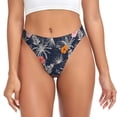 thumbnail image 1 of Disketp String pour Femmes Sans Coutures à Imprimé Style Hawaïen, String Invisible pour Dames, Petites Culottes pour Femmes-4X-Grand, 1 of 1