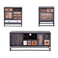 thumbnail image 1 of Progressive Furniture A244-69 Table de Chevet avec Rangement & 44; Multi Couleur & Fer à Repasser, 1 of 1
