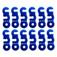 thumbnail image 1 of Aluminum Alloy Tent Rope Buckle Adjusters Durable for Camping Use 12pcs Blue, 1 of 8