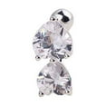 thumbnail image 1 of pitrice Heart Shape Crystal Rhinestone Belly Button Ring Navel Piercing Navel Bar Navel Piercing Rings Belly Rings, 1 of 1