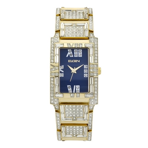 elgin mens diamond watch