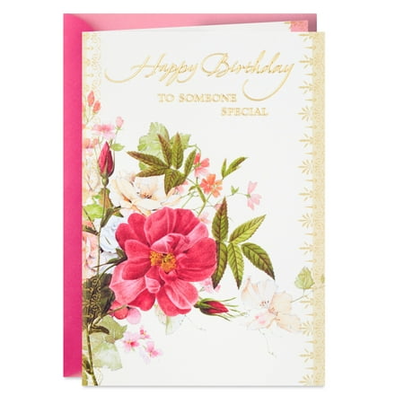 Hallmark Birthday Card (Warm Moments to Remember)