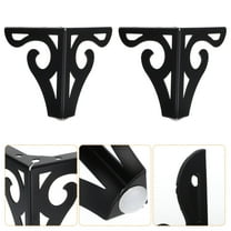 LABSERRON 4Pcs Metal Furniture Legs European Style Decorative Feet 3.73X3.54X3.54in
