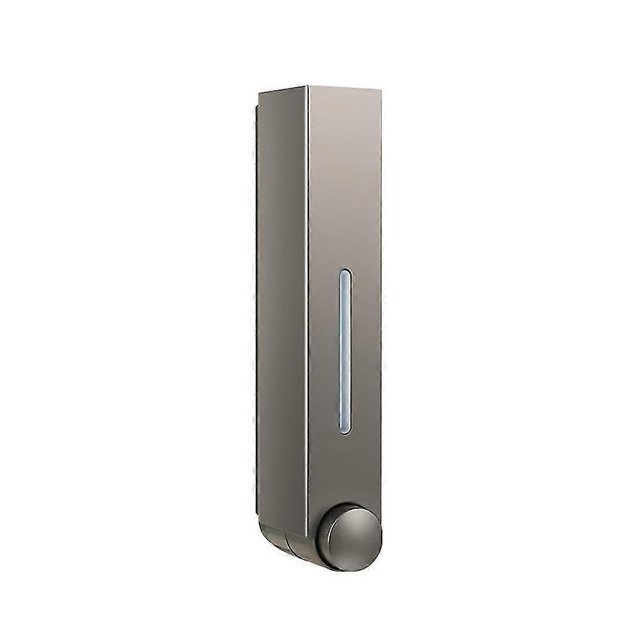 ZHAOCHENG Dispensador de jabón y ducha de pared resistente al agua con 3 cámaras, dispensador de espuma de mano para el hogar, hotel, baño, hoja de ceniza de pistola