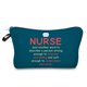 thumbnail image 1 of Neceser de viaje para enfermera, bolsa de maquillaje informal, organizador de maquillaje, regalo de Hospital, letras impresas LIUWENJING unisex, 1 of 2