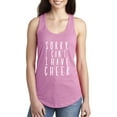 thumbnail image 1 of Sorry, I Can't I Have CHEER Racerback Tank, 1 of 3