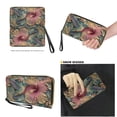 thumbnail image 4 of TSOVTHRID Hummingbird Hibiscus Floral Print Handbag and Wallet Set Womens Tote Bag with Matching Wristlet Wallet Pu Leather Top Handle Handbag Satchel Purse for Shopping Walking, 4 of 7