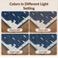 thumbnail image 7 of Design&I 9'x12' Washable Area Rug Snag-Free Fish Nautical Cabin Chart Lure Compass Navigation Map Fishing for Dining Room, Basement, Large Office, 7 of 7