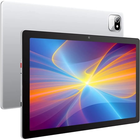 10 inch Android 13 Tablet, Tablets with Quad-Cor CPU, 6GB(4+2) RAM, 64GB ROM, 128GB Expand,1280x800 HD Touch Screen,IPS Display,Wi-Fi, Dual Camera,5000mAh Battery Powerful Performance Tablet–Silver