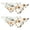2Halloween-357, variant on Cute Ghost Illustration Halloween Dog Bandana Set of 2, Spooky Adjustable Pet Scarf with Pumpkin Design