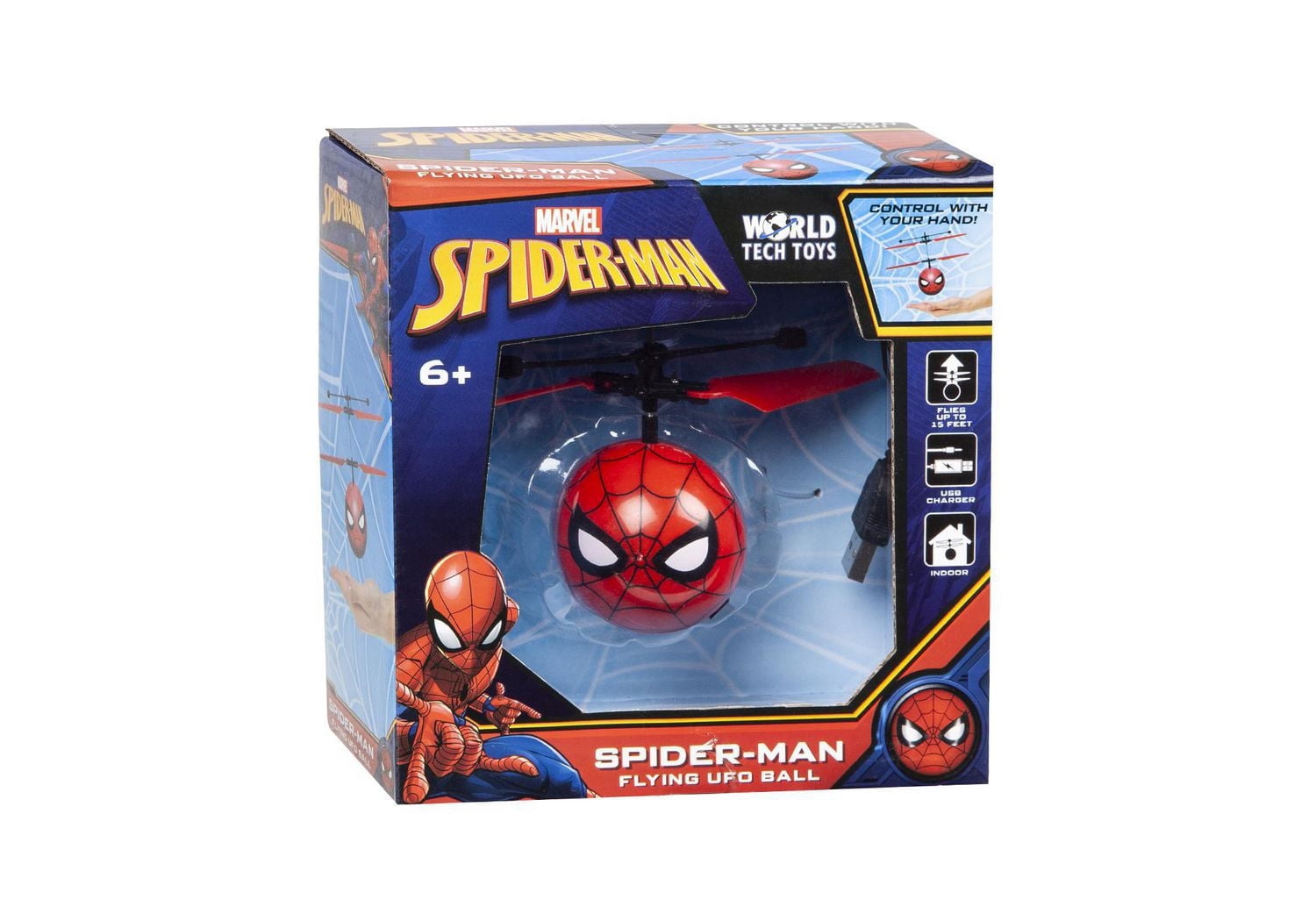 La Balle Heli UFO IR Spider-Man Sous Licence Marvel