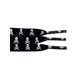 thumbnail image 1 of Black Shoe Laces With Printed White Skull Head, 1 of 5
