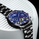thumbnail image 2 of Reloj de moda para hombre, reloj con calendario, reloj dorado para hombre, reloj de cuarzo para negocios, reloj para estudiantes, 2 of 5