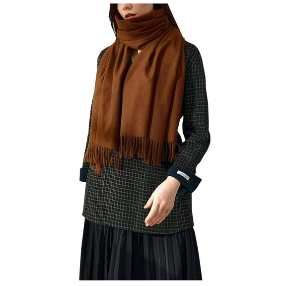 SCSAlgin Scarf for Women Scarves and Wraps Winter Warm Pashmina Shawl for Cold Weather