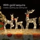 thumbnail image 4 of Decoración Iluminada De Navidad ANGGREK 3Pcs Light Up Reno Renos Formas 3D Decoración De Patio Al Aire Libre Luz Blanca Cálida, 4 of 7