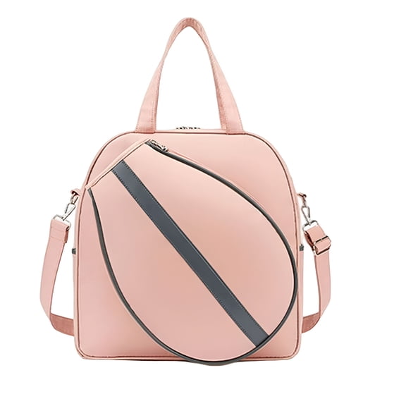 GASTROPOD Tennis Racket Bag, Holds Single Tennis Racket, Portable Shoulder Tennis Bags for Women, Dry and Wet Separate Tote Bag