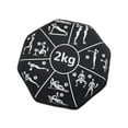 thumbnail image 4 of Bolsa de arena con mancuernas blandas de 2 kg para fitness, gimnasio en casa, entrenamiento de fuerza y ​​yoga. Negro, 4 of 8