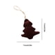 thumbnail image 3 of Adornos navideños, regalos navideños, colgante para árbol de Navidad, peluche rojo oscuro coreano con adornos, paquete de materiales para manualidades, decoraciones navideñas, decoraciones para festiv, 3 of 6