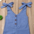 thumbnail image 3 of Vêtements d'Été pour Bébé Fille Combinaison à Volants Bleu 3-4 Ans, 3 of 6