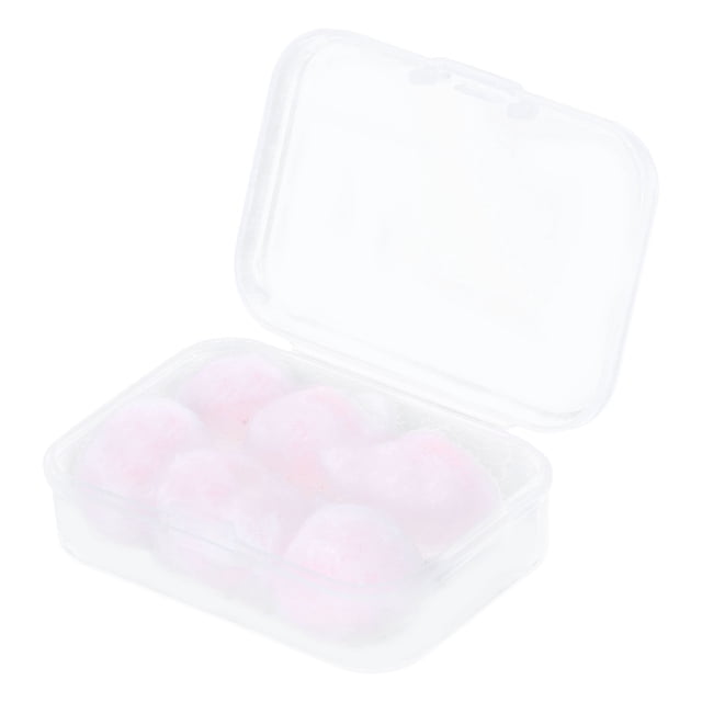 Haofy 6Pcs Waterproof Earplug Reusable Noise Reduction Wax Cotton Earplugs For Swimmi.