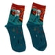 thumbnail image 2 of 1 Par de Calcetines de Tobillo Bajo con Estampado de Y Estampado Casual para Mujer Y Hombre - 4, se describe 2 Macarena Calcetines tobilleros de algodón unisex, 2 of 8