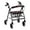 American Flag Horse, variant on HELLHERO Rollator Seat Cover Removable Washable Backrest Covers & Black Cat Piano Keys Musical Notes Removable and Washable for Breathable
