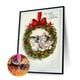 thumbnail image 1 of Cuadros Decorativos 30x40cm 5D DIY Taladro Redondo Completo Diamante Pintura Navidad Corona Gato Home Art Decor DQrwqpou Nuevos Originales, 1 of 9