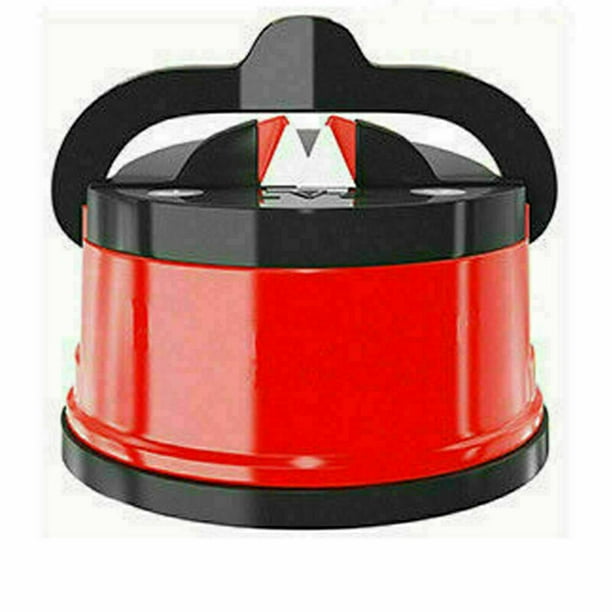 Afilador de cuchillos con ventosa, afilador de cuchillos de cocina, cortador, piedra de afilar