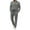 Dark Gray, variant on Stamzod Oversize Men's Tracksuit 2 Piece Long Sleeve Pullover Jogging Track Suit Solid Thin Athletic Casual Sweatsuit On