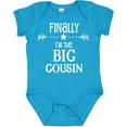 thumbnail image 3 of Inktastic Finally I'm the Big Cousin Boys or Girls Baby Bodysuit, 3 of 5