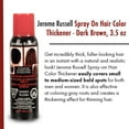 thumbnail image 3 of Jerome Russell Spray-On Hair Color Thickener, Dark Brown 3.50 oz (Pack of 3), 3 of 6