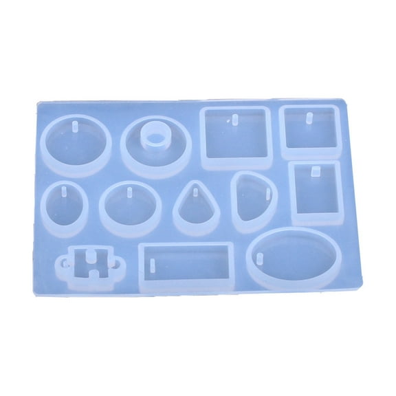 VerPetridure Crystal Silicone Mold Necklace Pendant Resin Jewelry Making Mould DIY Craft Tool