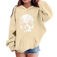 thumbnail image 2 of XUANTAOO Halloween Outfits for Kids Cute Party Tops Long Sleeves Sweatshirt Pullover Fashion Sweatshirt 9-10 Years Girl Boys Clothes, 2 of 5