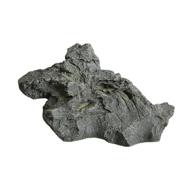 Piedra artificial para paisajismo, piedra de espuma decorativa, piedra simulada Estilo F