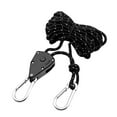 thumbnail image 2 of koolsoo Accroche-Corde 12 Pieds Sangle à Cliquet Robuste à Attacher pour Gazebo Randonnée en Plein Air Noir, 2 of 9