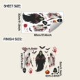 thumbnail image 2 of Halloween Window Stickers, Spooky PVC Glass Decals with Ghosts Pumpkins Bats, Peel and Stick Decorations for Windows Balcony Glass Doors Party, 2 of 5