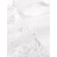 thumbnail image 5 of Inspire Chic Conjunto Falda de Mujer Encaje Apliques Cintura Elástica Por Encima de la Rodilla Falda en Capas M Blanca, 5 of 6