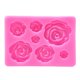 thumbnail image 4 of Molde de silicona con flores rosas, molde para pastel de chocolate, herramientas de decoración de pasteles de boda, molde para pastel de azúcar y fondant, 4 of 4
