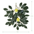 thumbnail image 6 of Artificial Lemon Branch, Fake Lemon Tree Decor Simulation Lemon Tree Plants Artificial Flower Branche Fake Flowers Real Touch Branche Photography Props Flowers for Home Wedding Party Decoration, 6 of 8