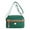 Green, variant on NSESSHome Nylon Crossbody Bag, Lightweight Crossbody Bag With Multiple Pockets And One Shoulder Nylon Fabric For Women