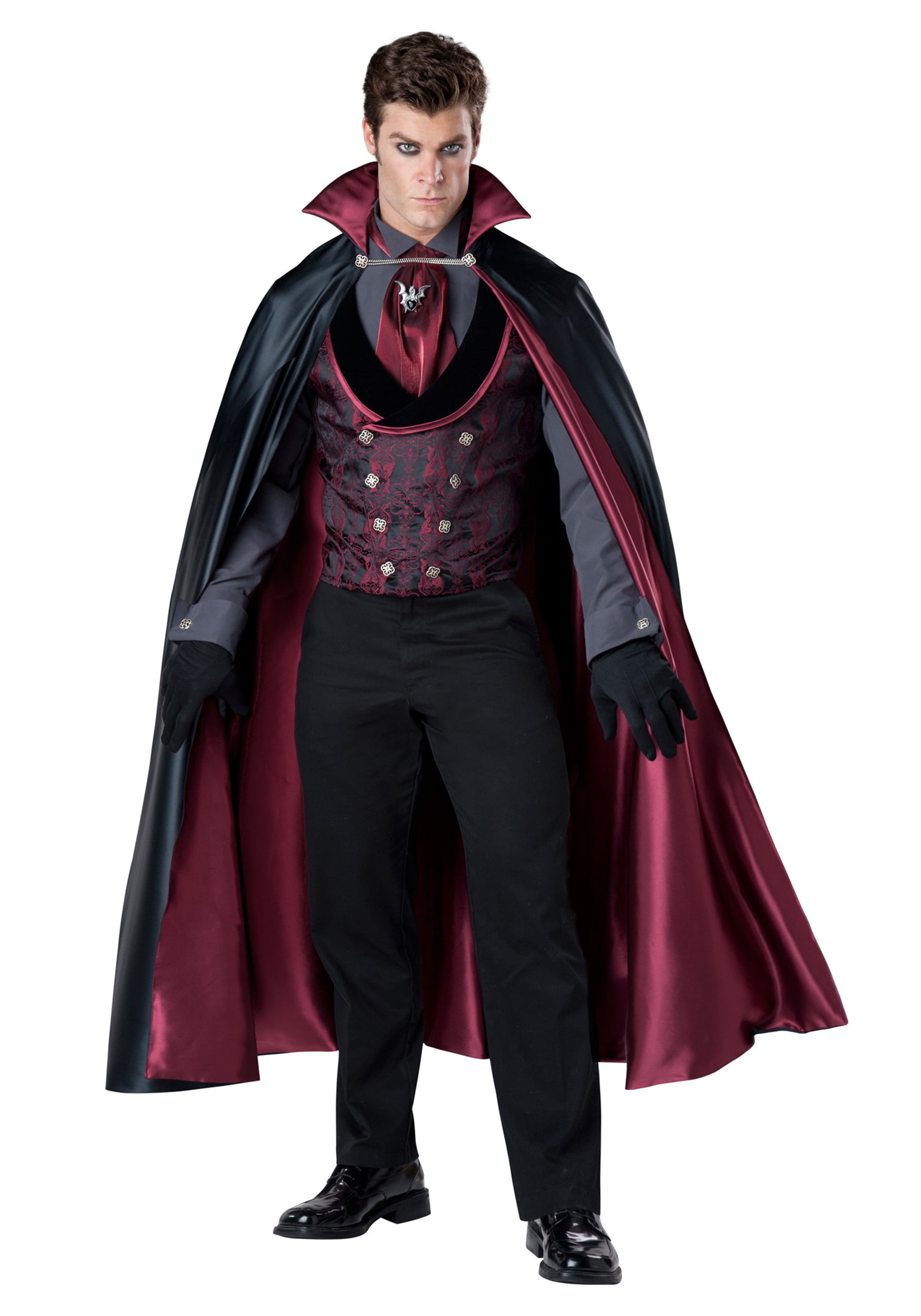 Men's Nocturnal Count Vampire Costume - Walmart.com