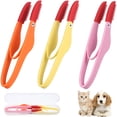 thumbnail image 1 of Cepillos para marcas de lágrimas de mascotas, limpiador de ojos para perros, quitamanchas de lágrimas, peine para ojos de perro, suministros para ratas y conejos, 3 uds., 1 of 5