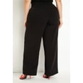 thumbnail image 5 of ELOQUII Women's Plus Size The 365 Semi Stretch Straight Leg Pant, 5 of 6