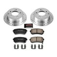thumbnail image 3 of PowerStop Rear Z23 Evolution Sport Carbon-Fiber Ceramic Brake Pad and Drilled & Slotted Rotor Kit Fits: KIA Select Models K5915, 3 of 10