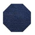 thumbnail image 1 of Galaxy way solid color area rugs with Rubber Marine Backing for Patio, Porch, Deck, Boat, Basement or Garage with Premium Bound Polyester Edges Navy 8' Octagon, 1 of 1